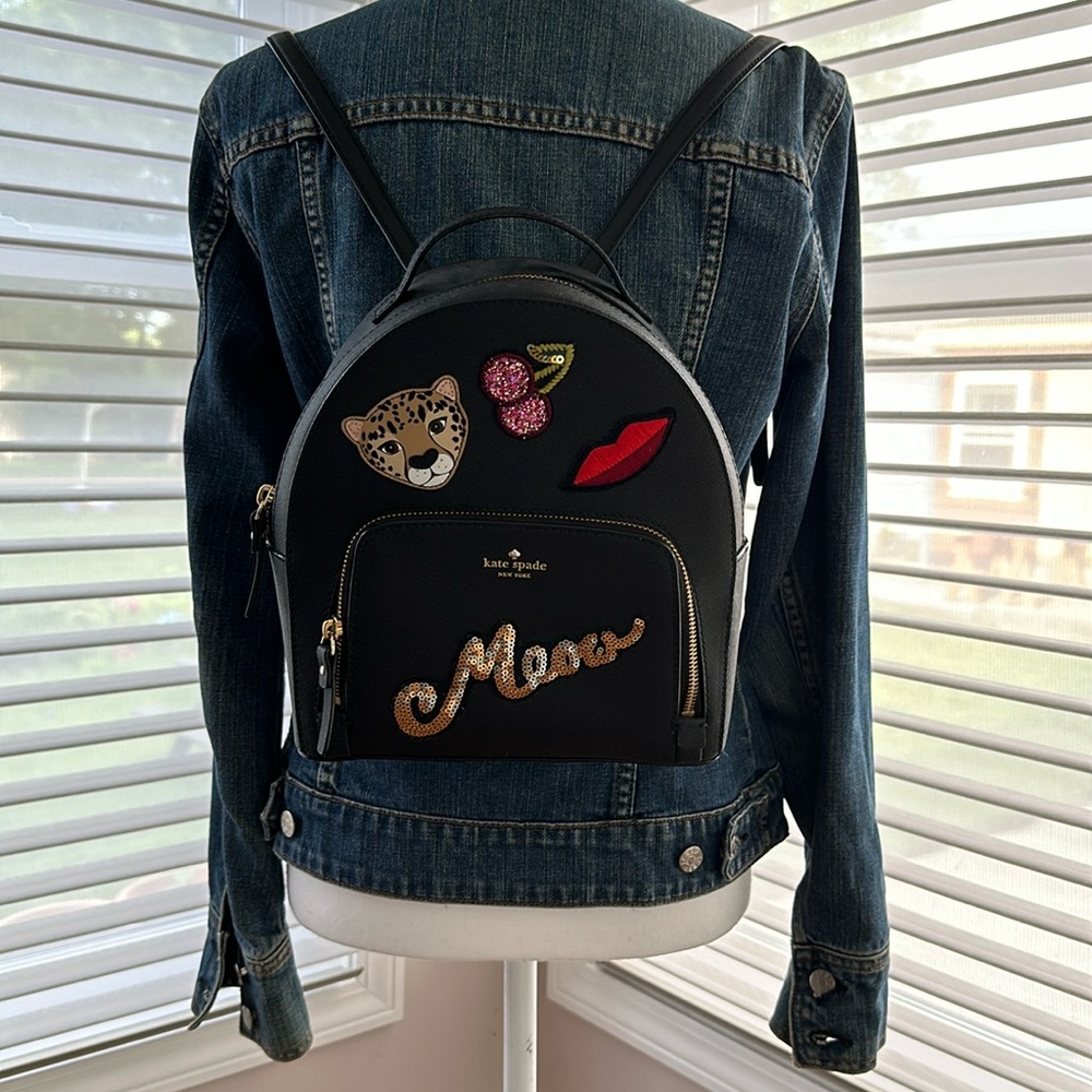 NWOT Kate Spade RUN WILD LEOPARD TOMI Backpack